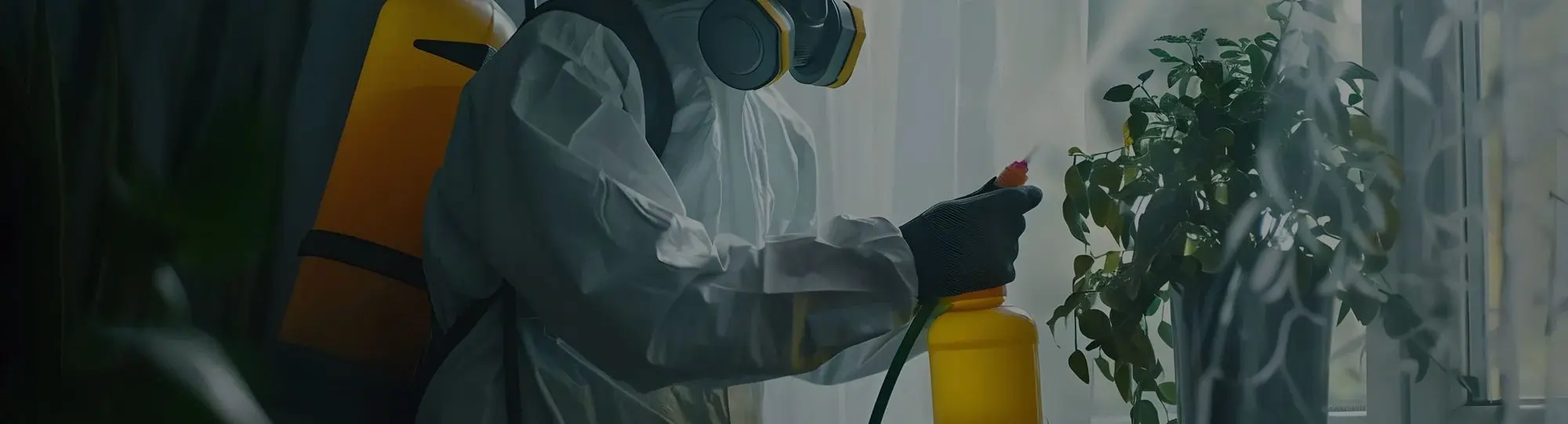 Pest control professional